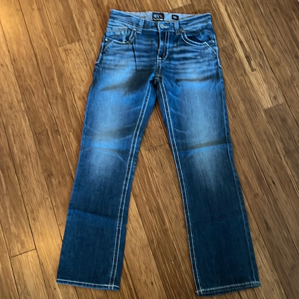 Buckle Black Label Fit No9 Mens Jeans Size 32L